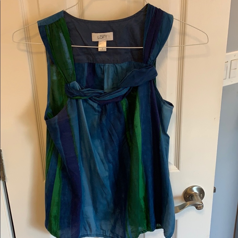 Dressy sleeveless top